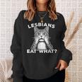 Lesbians Eat What Csdレズビアン スウェットシャツ 彼女への贈り物