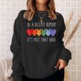 Lgbt Heart Retro Be A Decent Human It's Not That Hard Sweatshirt Gifts for Her Lgbt Heart Retro Be A Decent Human It's Not That Hard Sweatshirt Gifts for Her