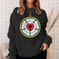 Lutheran Church Luther Roseeal ロゴ エンブレム スウェットシャツ 彼女への贈り物