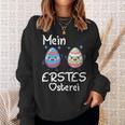 Mein Erstes Osterei かわいいイースターエッグでハッピーイースター スウェットシャツ 彼女への贈り物