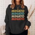 Minato 湊 長袖tシャツ スウェットシャツ 彼女への贈り物
