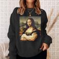 Mona Lisa Bodybuilding Mona Lisa Muscle Gym Workout スウェットシャツ 彼女への贈り物