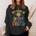 Myoul Is Disco ヴィンテージ 70年代 ダンシング レトロ ダンスミュージック スウェットシャツ 彼女への贈り物