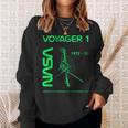 Nasa ボイジャー1号宇宙船は1977年9月5日に打ち上げられました。 スウェットシャツ 彼女への贈り物