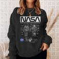 Nasa宇宙飛行士服の概略図 スウェットシャツ 彼女への贈り物