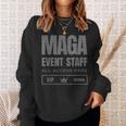 NewDark Maga イベントスタッフパス ダークmaga ブラックアウト Dark Maga スウェットシャツ 彼女への贈り物