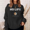 No Life ノーライフ Without Curry シンプル さり気ない お洒落 部屋着 カレーオタク カレー スウェットシャツ 彼女への贈り物