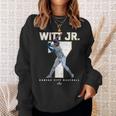 Number And Portrait Bobby Witt Jr Kansas City Mlbpa スウェットシャツ 彼女への贈り物