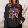 Number And Portraiteiyauzuki Chicago Mlbpa スウェットシャツ 彼女への贈り物