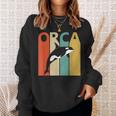Orca シャチ 動物 スウェットシャツ 彼女への贈り物