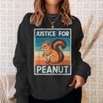 P'nut Pnutリスtシャツ ジャスティス ピーナッツザリス スウェットシャツ 彼女への贈り物