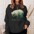 Pendleton Beartate Of Oregon Pacific Nw 野生動物 スウェットシャツ 彼女への贈り物