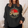 Poppi Because Grandpa Is For Old Guys Grandpa Sweatshirt Gifts for Her