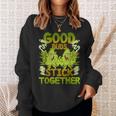 Pot Lovers マリファナ Good Budstick Together Cannabis Weed スウェットシャツ 彼女への贈り物