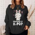 Powered By Kpop Rabbit韓国ポップマーチ K-Popグッズ スウェットシャツ 彼女への贈り物
