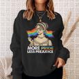 More Pride Less Prejudice Pride Month Gay Lesbian Lgbtq Ally Sweatshirt Gifts for Her