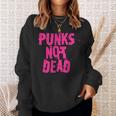 Punks Not Dead パンクズ・ノット・デッド スウェットシャツ 彼女への贈り物