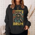 Raccoon Meme Sweatshirt - Unisex Japanese Style for Teens & Adults Gifts for Her