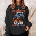 Ready To Crush Pre-K Pre K Monster Truck Back To School Boy Sweatshirt Gifts for Her