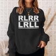 Rlrr Lrll ドラマー パラディドル ミュージシャン Rlrlrll スウェットシャツ 彼女への贈り物