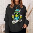 Servus Wiesn Gaudi – 面白いオクトーバーフェストビールバイエルンコスチューム スウェットシャツ 彼女への贈り物