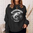 Sharkharknado Forecast ファニーグラフィックtシャツ スウェットシャツ 彼女への贈り物