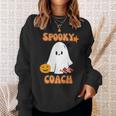 Spooky Ghost Dogs ハロウィンtシャツ コーチに最適 スウェットシャツ 彼女への贈り物