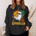 Summerween Ghost Halloween Summer Beach Vibes Sweatshirt Gifts for Her