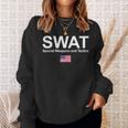 Swat シャツ Unitedpecial Police Usa フラッグ 胸ロゴ スウェットシャツ 彼女への贈り物