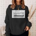 Synthesizer アナログシンセドラムマシン コンピューターヴィンテージオタク スウェットシャツ 彼女への贈り物