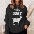 Team Goat Farm 動物 ヤギ好き スウェットシャツ 彼女への贈り物