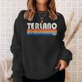 Terlano、イタリア レトロ 70年代80年代スタイル スウェットシャツ 彼女への贈り物