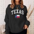 Texas Flag Of Texas Worn Classic スウェットシャツ 彼女への贈り物