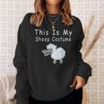 This Is Myheep Costume 羊の皮を被った狼 面白い羊 スウェットシャツ 彼女への贈り物