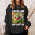 Tigrullini Watermellini イタリアンブレインロットミーム スウェットシャツ 彼女への贈り物