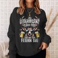 Traditional Leather Trousers Suitable For Oktoberfest S Sweatshirt Geschenke für Sie