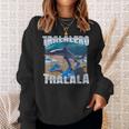 Tralalero Tralalahark Meme イタリアンブレインロットtシャツ スウェットシャツ 彼女への贈り物