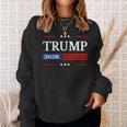 Trump 2028 Flag President Pro Trump 2028 American Flag Sweatshirt Geschenke für Sie