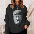 Trump Brain Anti-Trump スウェットシャツ 彼女への贈り物