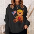 Trumpy Bear Trump 24 トランプ大統領選挙 2024 スウェットシャツ 彼女への贈り物