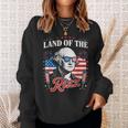Vintage Land Of The Rizz 4Th Of July Sweatshirt Gifts for Her