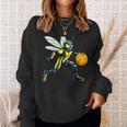 Wasp バスケットボール選手バスケットボール スズメバチ スウェットシャツ 彼女への贈り物