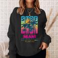 Wear Miami Florida Miami Colorfulunrise Graphic スウェットシャツ 彼女への贈り物