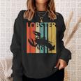 かわいいロブスターの動物 スウェットシャツ 彼女への贈り物