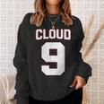 この面白いコスチュームでクラウド9の穏やかな体験をしてください。 スウェットシャツ 彼女への贈り物