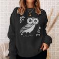 アテナのフクロウ ギリシャ神話 古代ギリシャ スウェットシャツ 彼女への贈り物