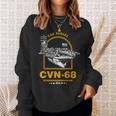 アメリカ海軍航空母艦 Cvn-68 ニミッツ Uss Nimitz スウェットシャツ 彼女への贈り物