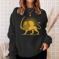 イラン国旗 ライオン サン ペルシャプライド イランtシャツ 長袖tシャツ スウェットシャツ 彼女への贈り物