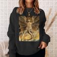 ウィリアム・ブレイク ドラゴンii アーティスト向け スウェットシャツ 彼女への贈り物
