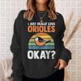 オリオールズが本当に好きだいいか？オリオール スウェットシャツ 彼女への贈り物